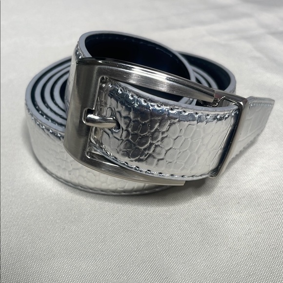 Other - Silver Textured Belt